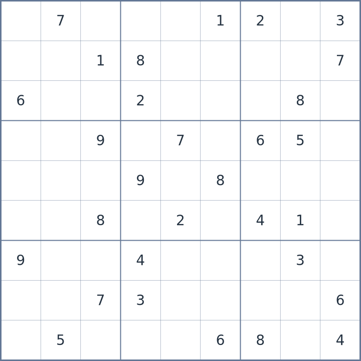 Sudoku #42026082707
