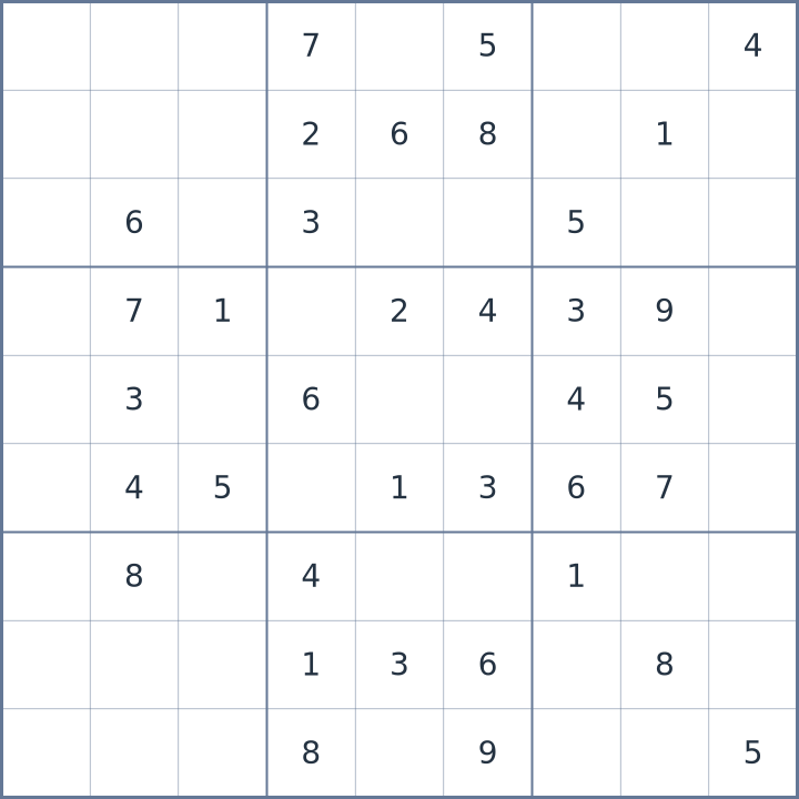 Sudoku #42026082710