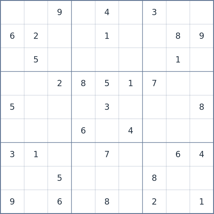 Sudoku #42026090103