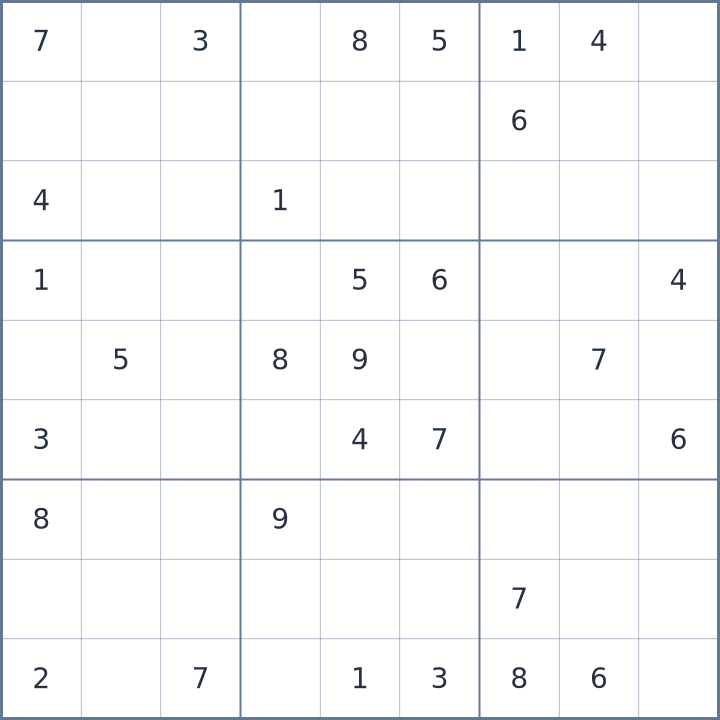 Sudoku #42026090106