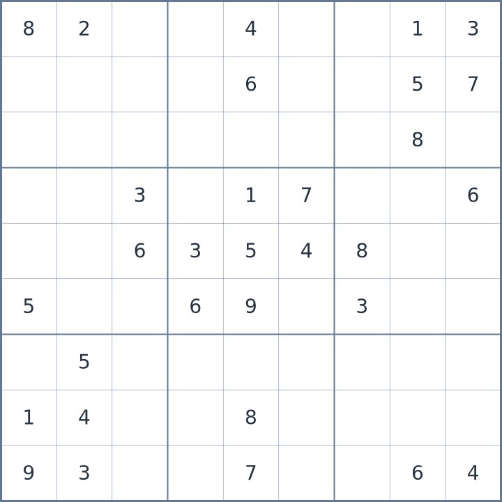 Sudoku #42026090107