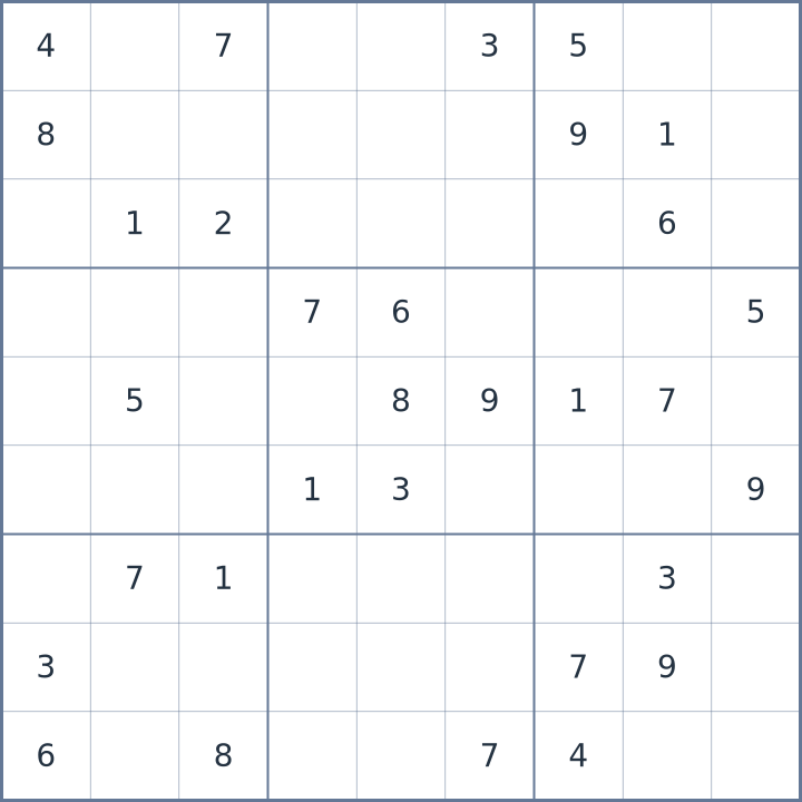 Sudoku #42026090405