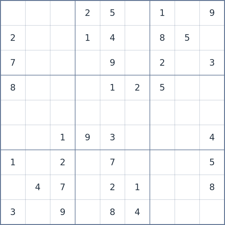 Sudoku #42026090606