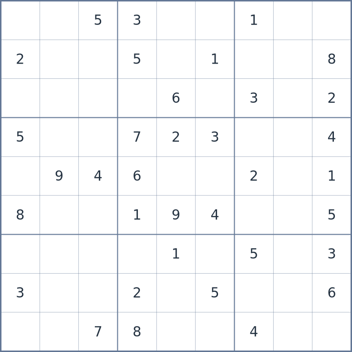 Sudoku #42026090708