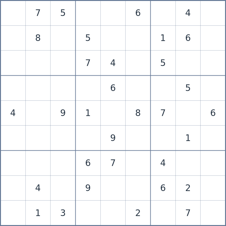 Sudoku #42026090805