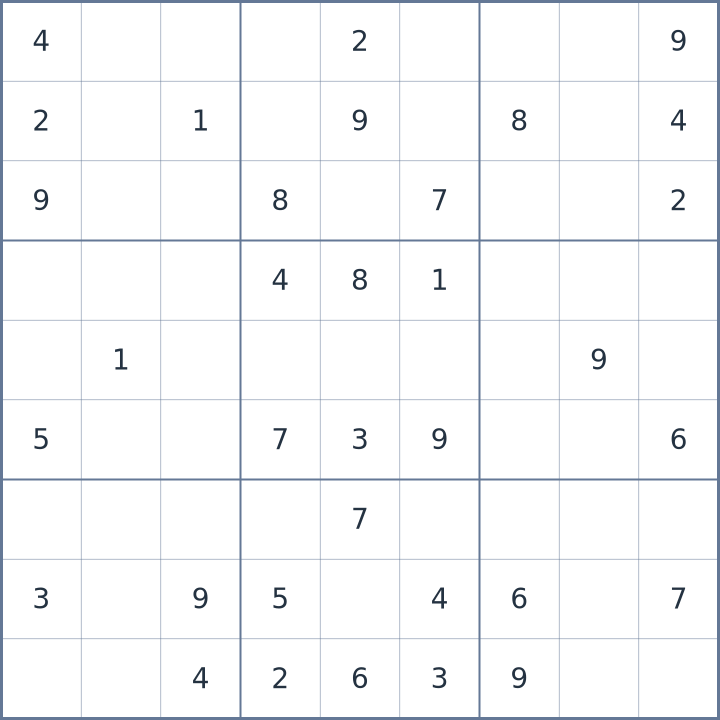 Sudoku #42026090806
