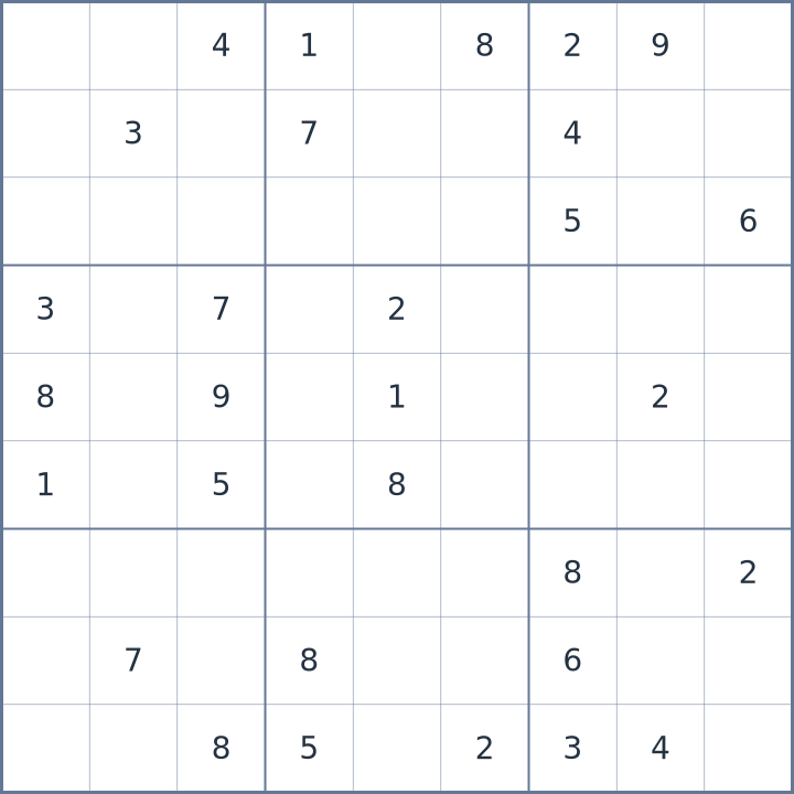Sudoku #42026090807