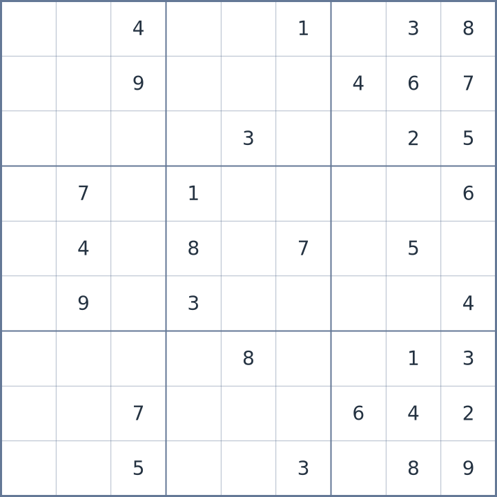 Sudoku #42026090903