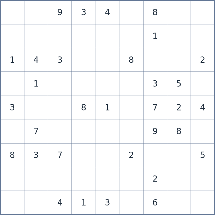 Sudoku #42026100609