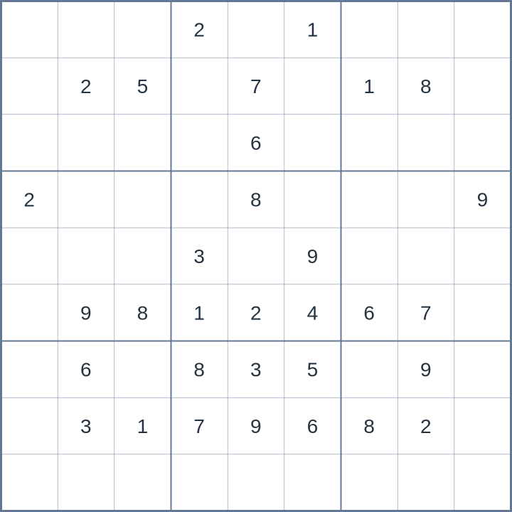Sudoku #42026101101