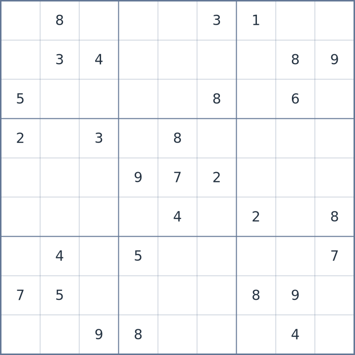 Sudoku #42026102610