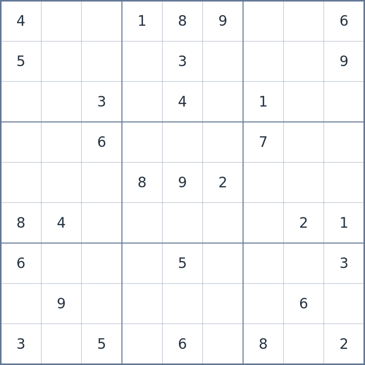 Sudoku #42026102709
