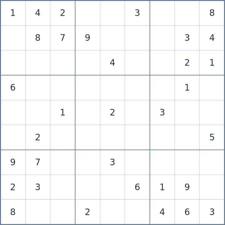 Sudoku #42026102904