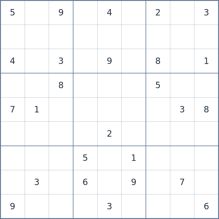 Sudoku #52026042201