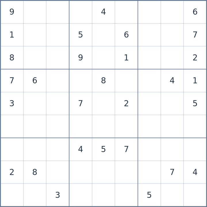 Sudoku #52026042405
