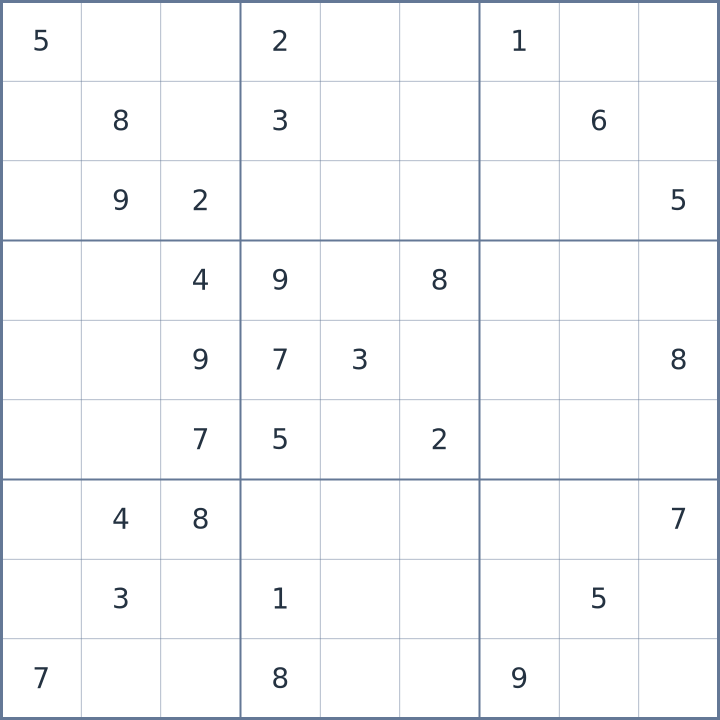 Sudoku #52026042407