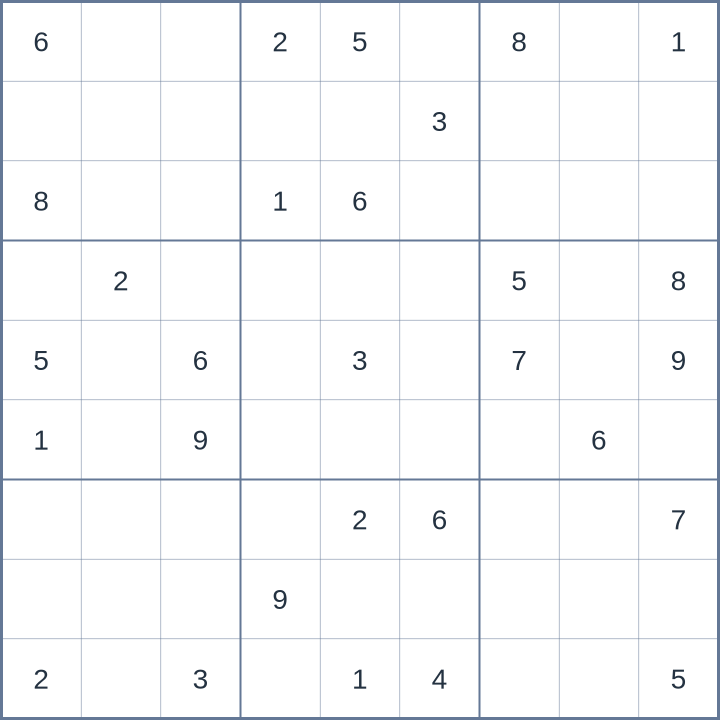 Sudoku #52026042909