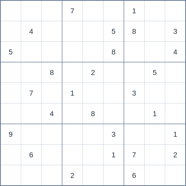Sudoku #52026050107