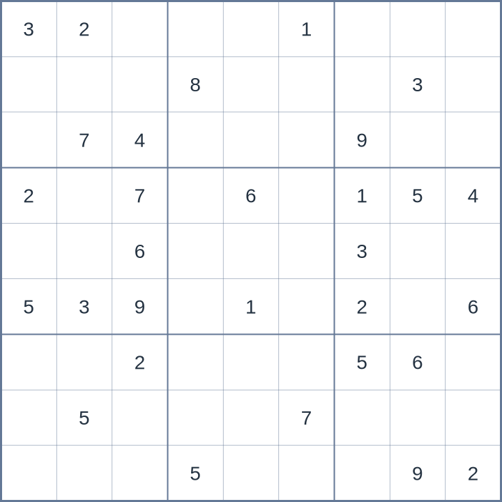 Sudoku #52026050508