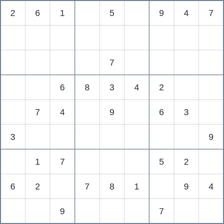 Sudoku #52026050509