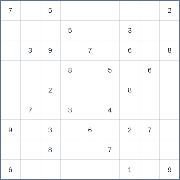 Sudoku #52026050607