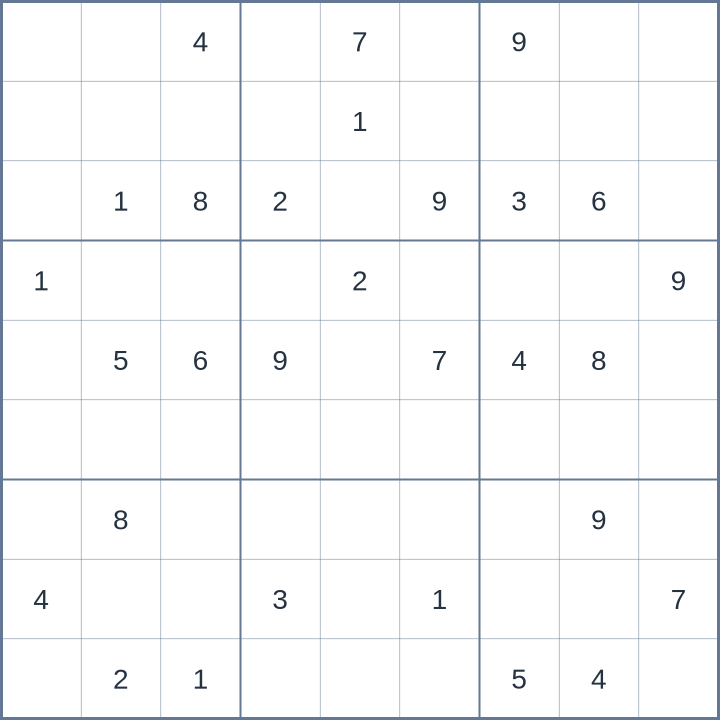 Sudoku #52026050710