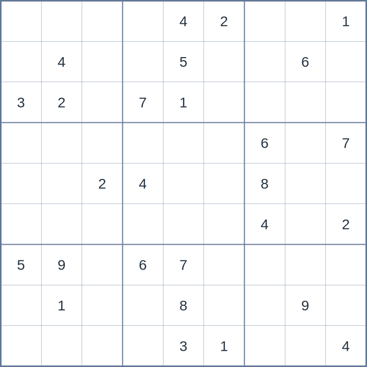 Sudoku #52026051001