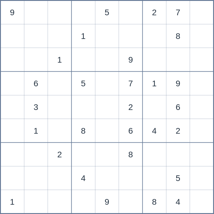 Sudoku #52026051207