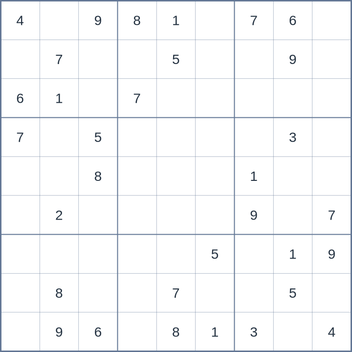 Sudoku #52026051210