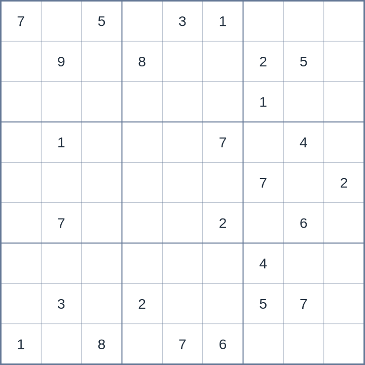 Sudoku #52026051308