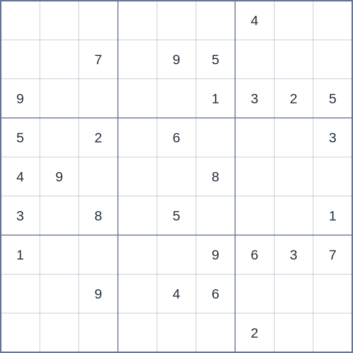 Sudoku #52026051410
