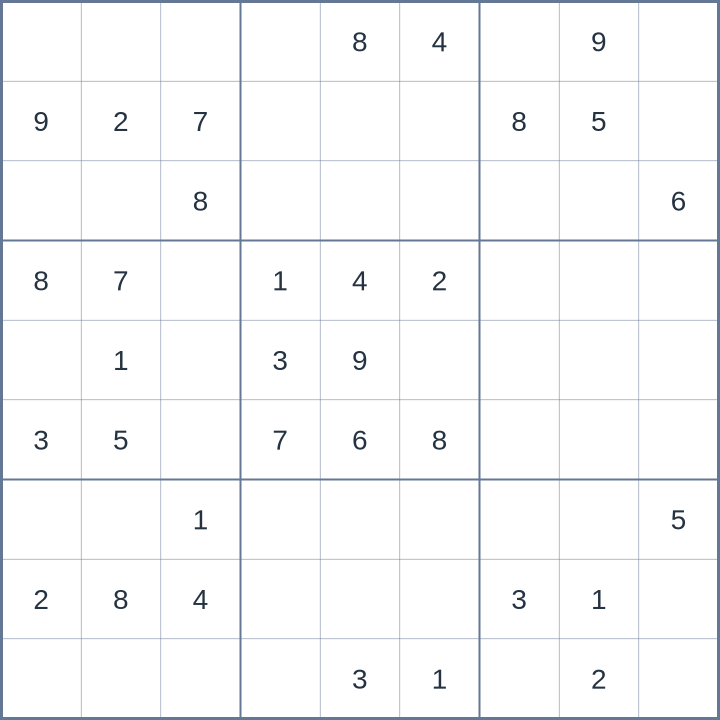 Sudoku #52026051601