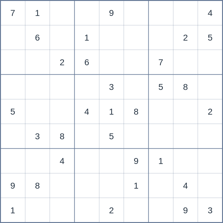 Sudoku #52026051604