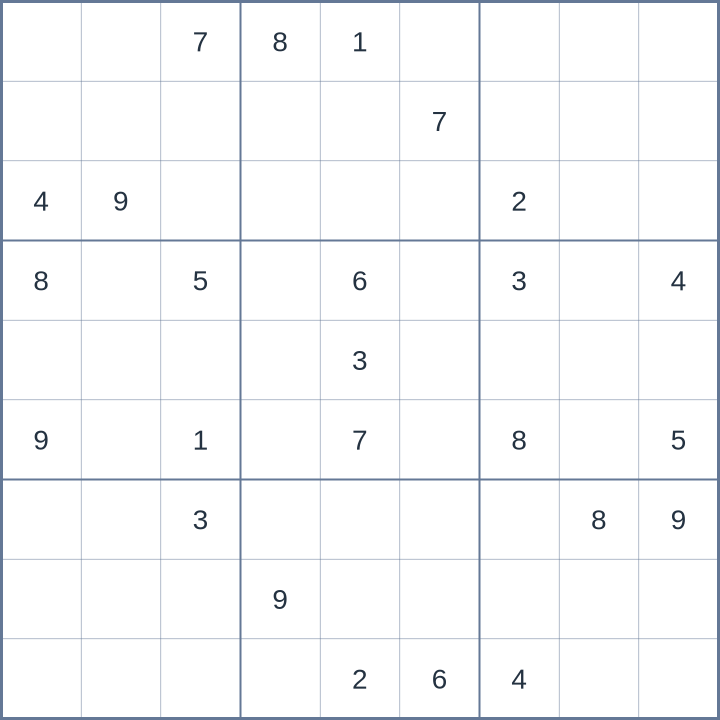Sudoku #52026052007