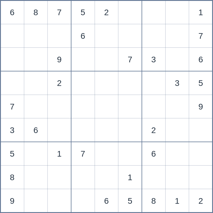 Sudoku #52026052107