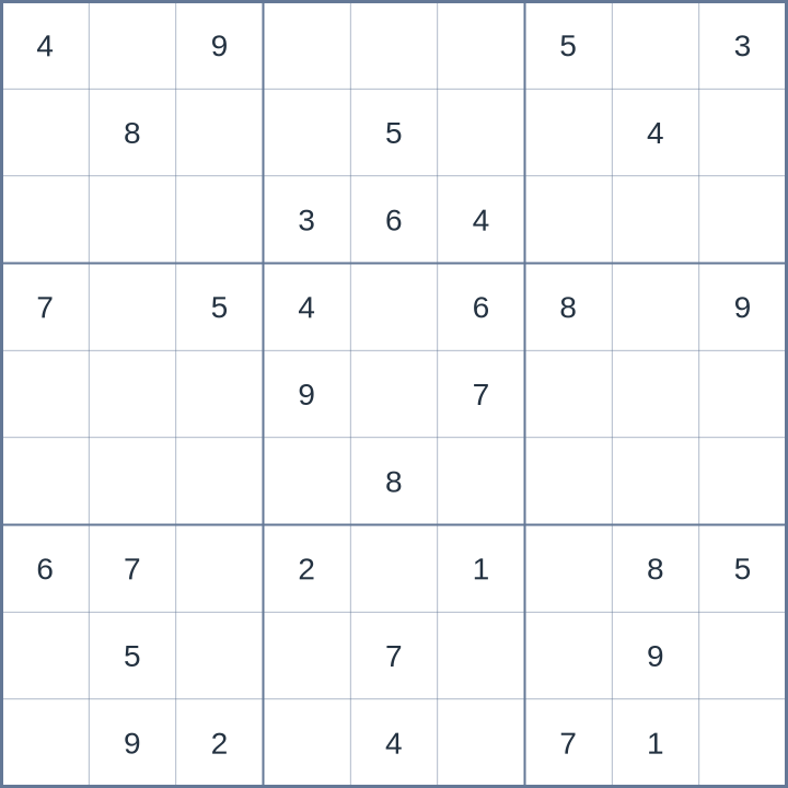 Sudoku #52026052109