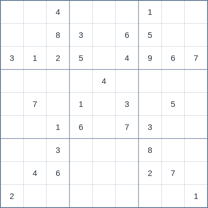 Sudoku #52026052310