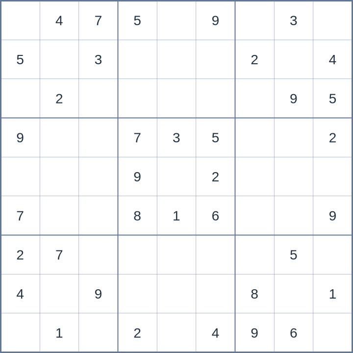 Sudoku #52026052401