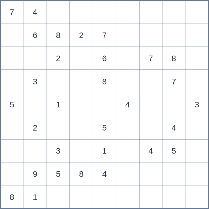 Sudoku #52026052404