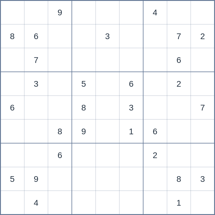 Sudoku #52026052407