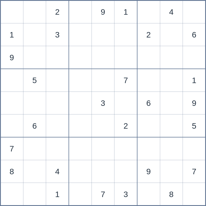 Sudoku #52026052506