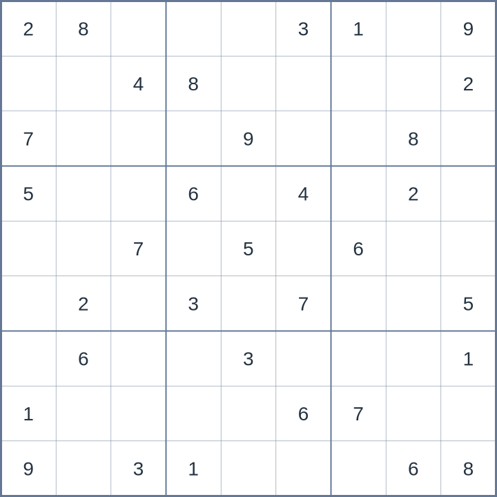Sudoku #52026052601