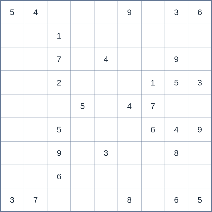 Sudoku #52026052607
