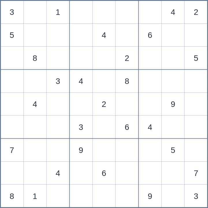 Sudoku #52026052701
