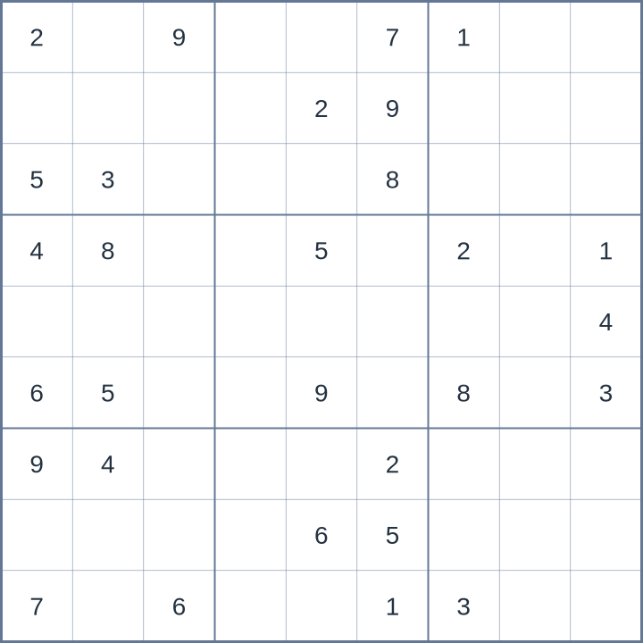 Sudoku #52026052710