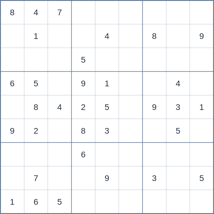 Sudoku #52026052807