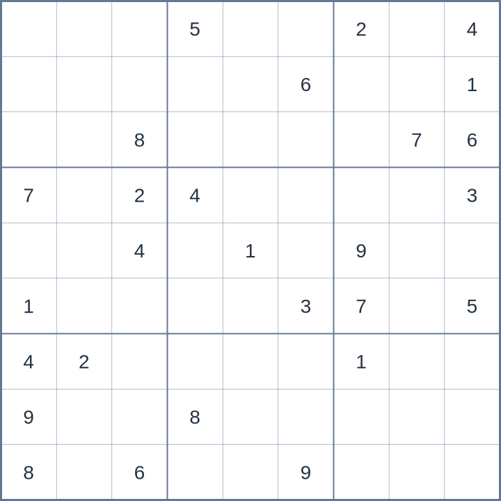 Sudoku #52026052809