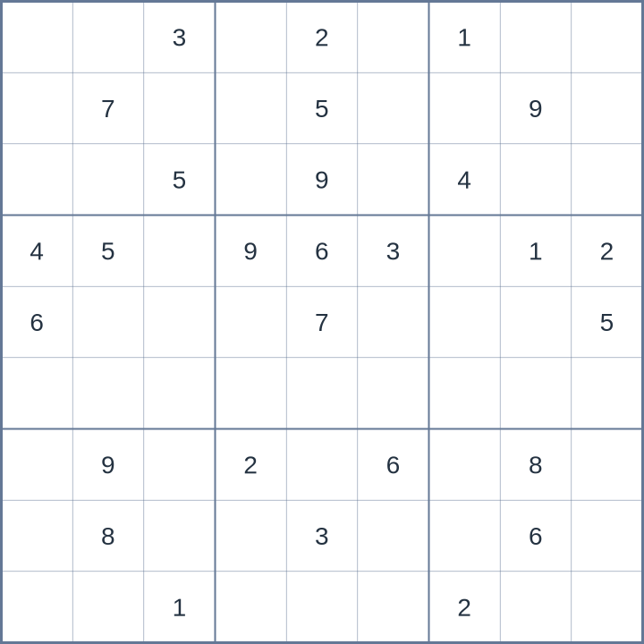 Sudoku #52026052908