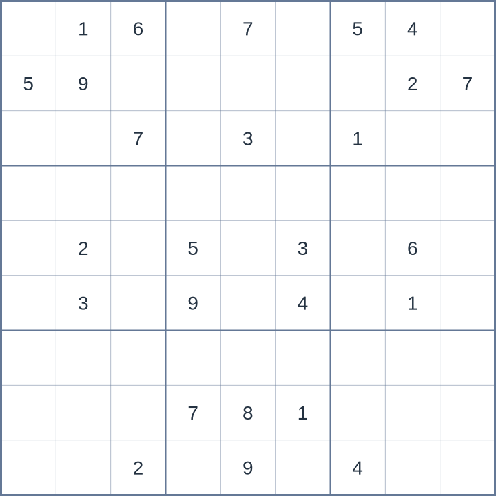 Sudoku #52026052909