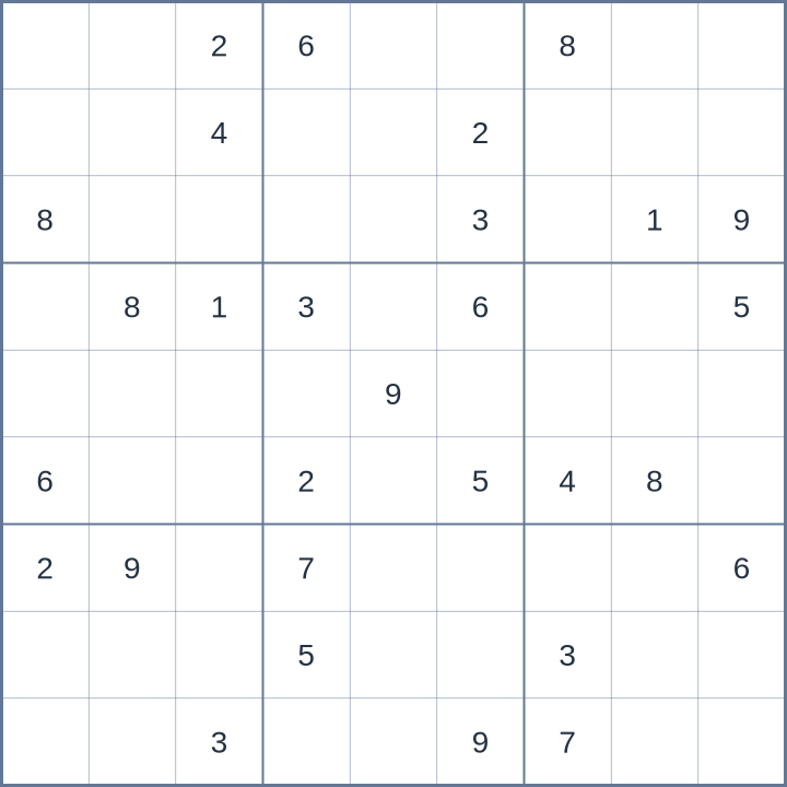 Sudoku #52026053008